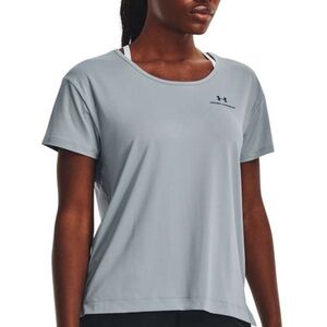 Under Armour Women's Light Gray Short Sleeve Tee
